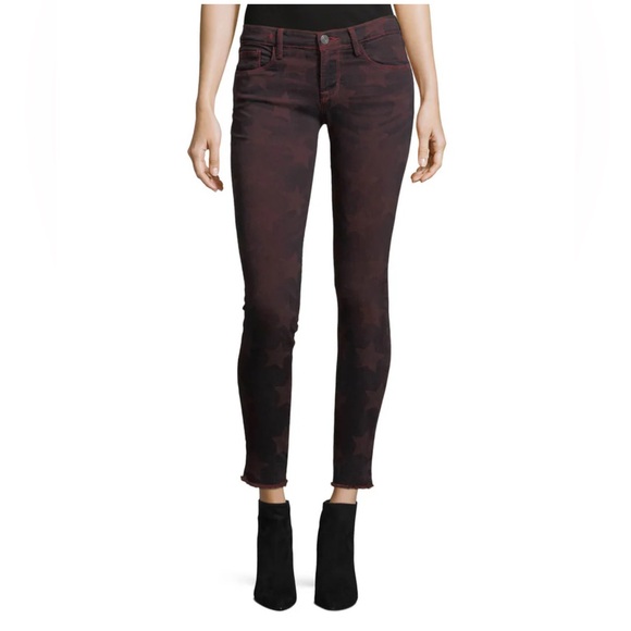 Etienne Marcel Denim - Women's Star Patterned Ankle Jeans